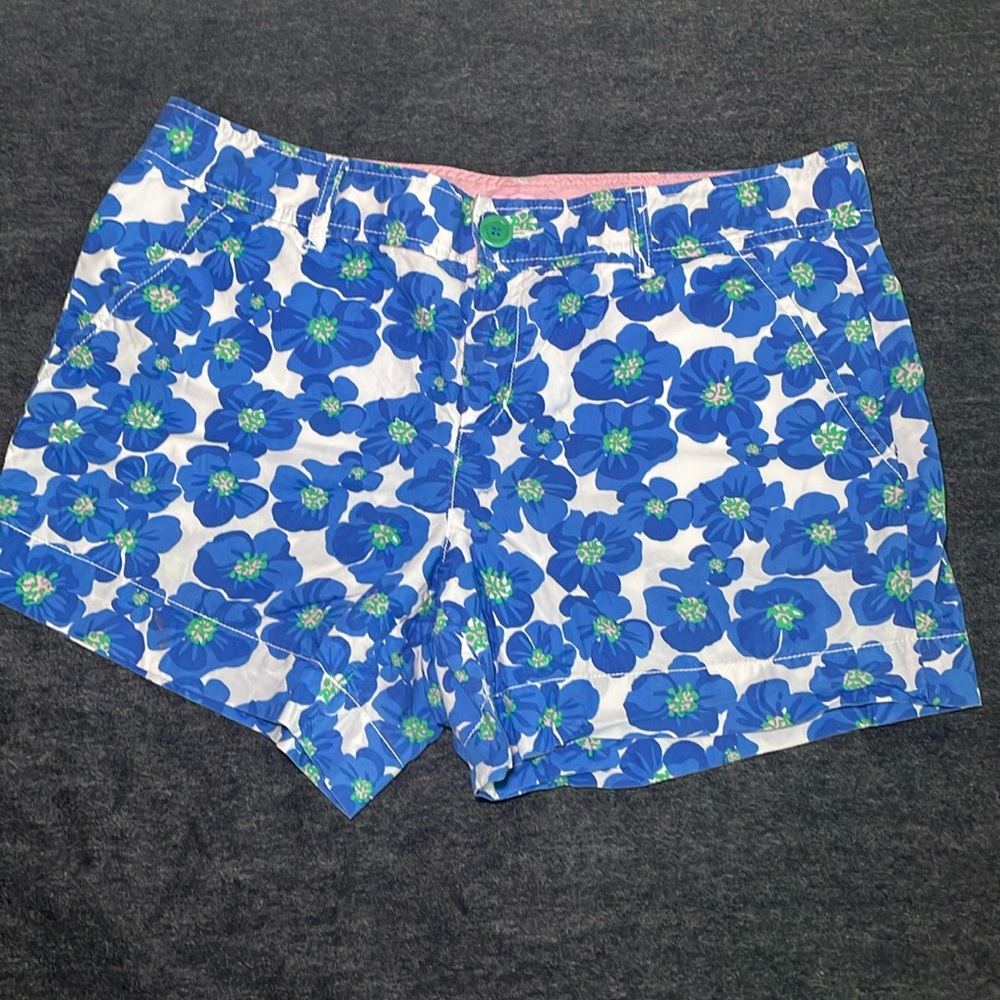 LILLY PULITZER FLORAL PRINT SHORT